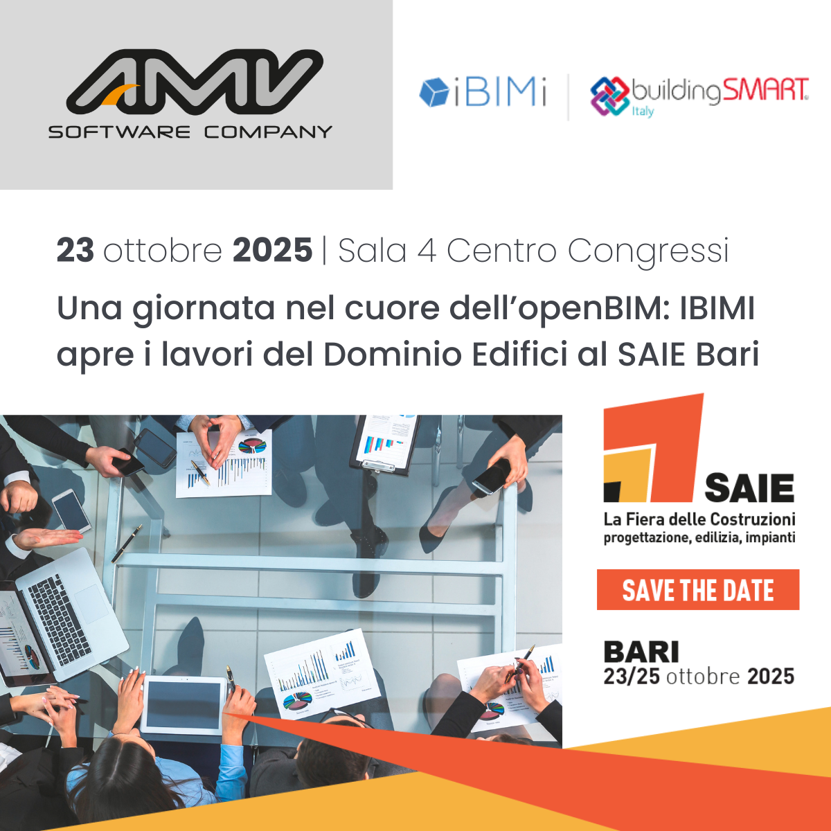 Tavolo OpenBIM 23 ottobre Sala 4 Centro Congressi ore 11:00