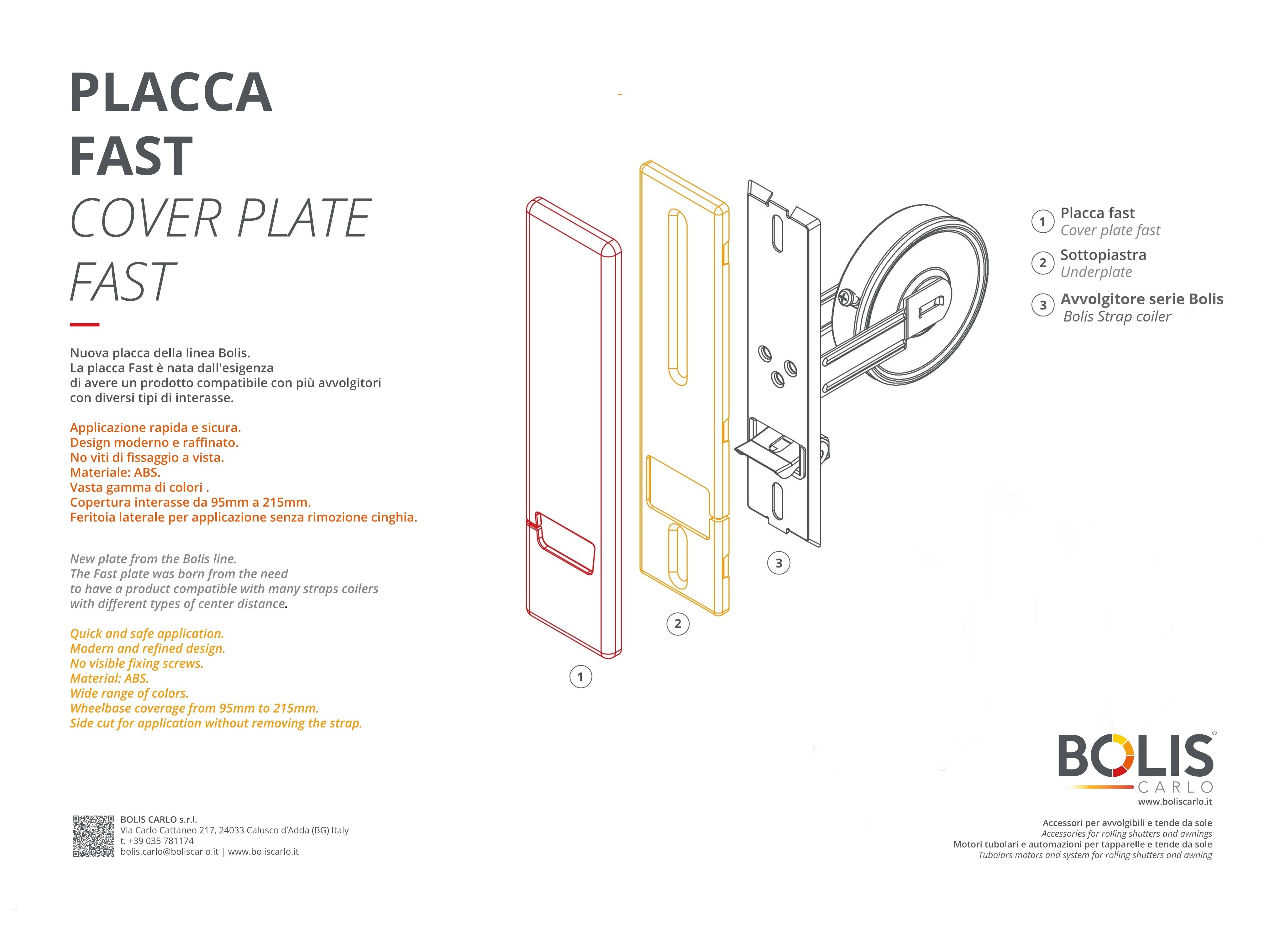 PLACCA FAST PER AVVOLGITORI