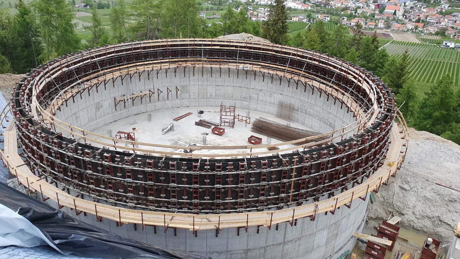 Cassaforma circolare – Sistema ORBIS