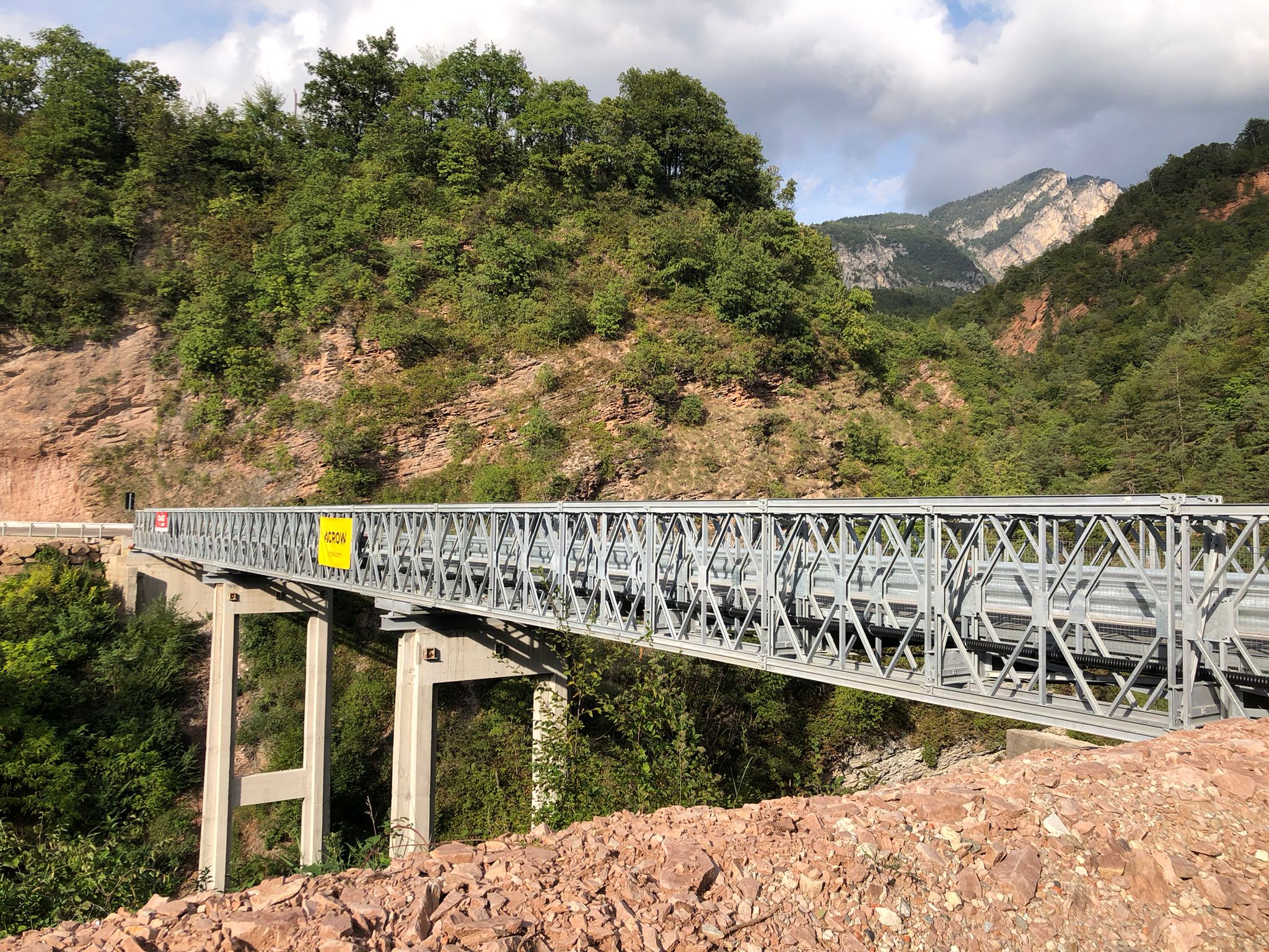 Ponte semipermanente ACROW 700XS (Vigo di Ton, TN)