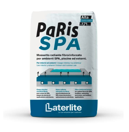 PaRis SPA: Massetto radiante fibrorinforzato per ambienti SPA