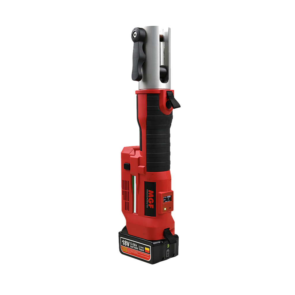 Pressatrice a batteria MGF 321B + 2 batterie 5,0Ah + Caribatterie