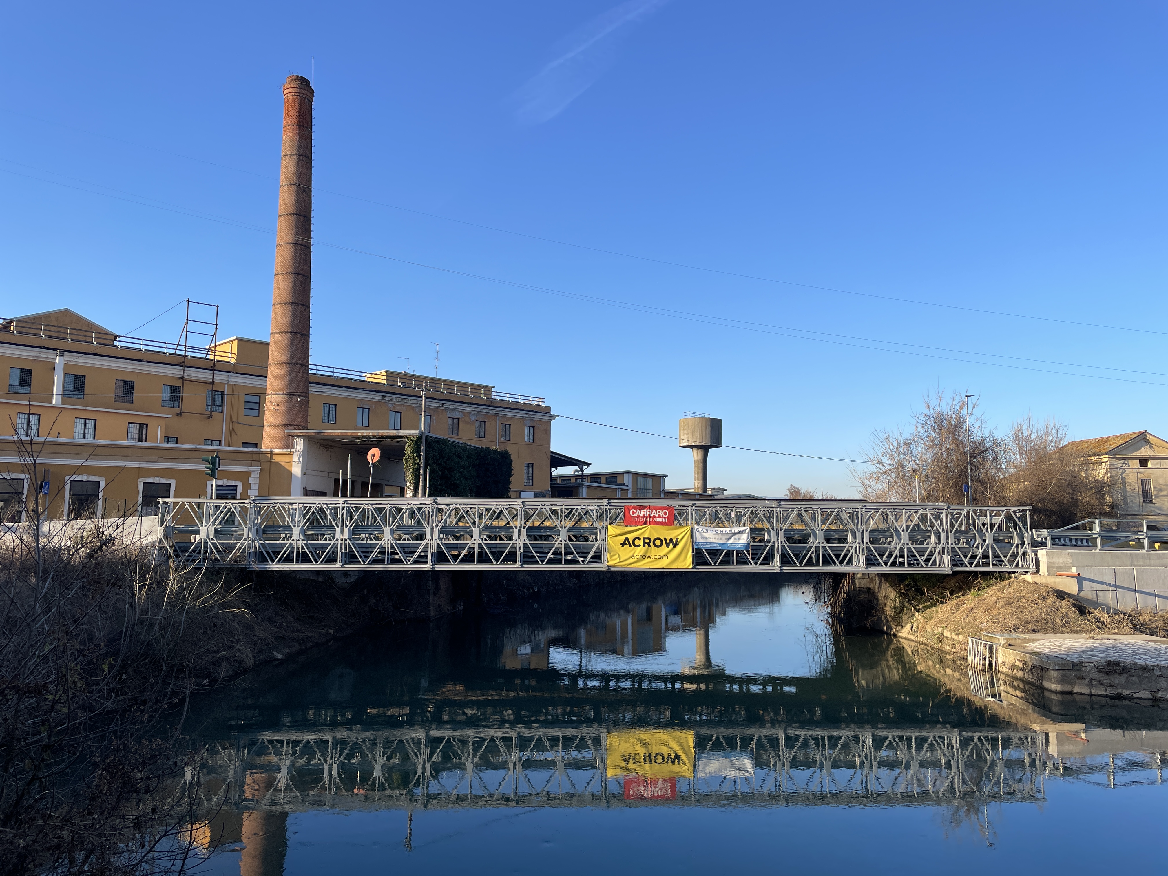 Ponte semipermanente ACROW 700XS (Ponti di Debba, VI)