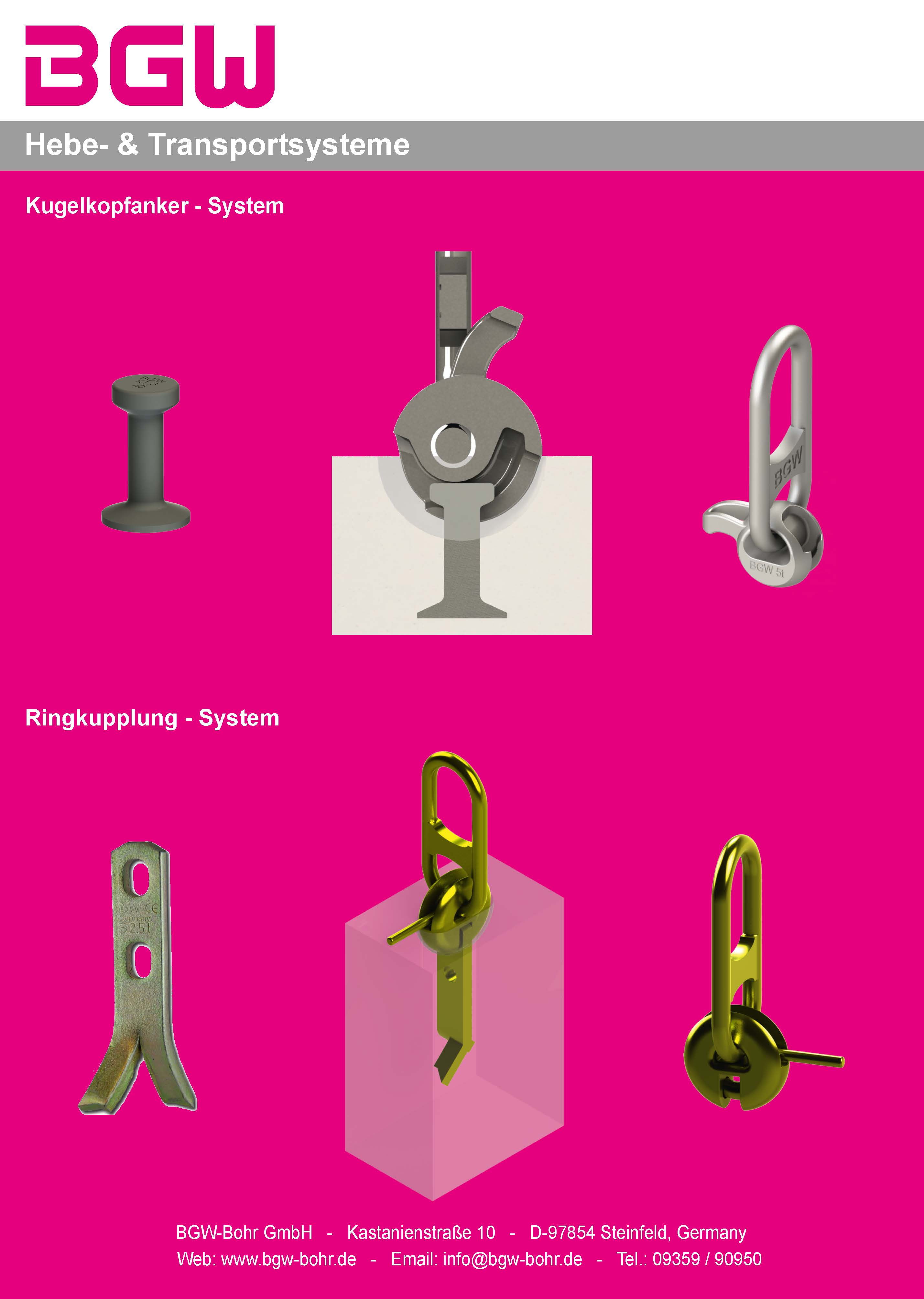 Ganci di sollevamento