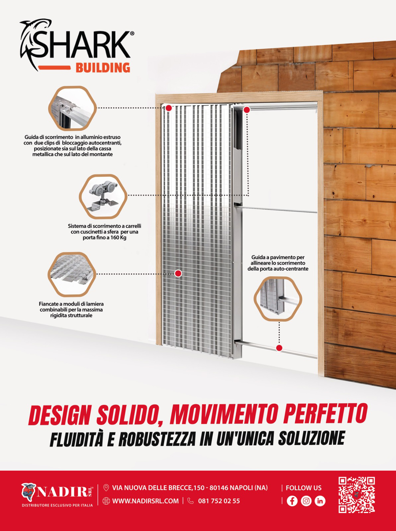 Cassonetto a scomparsa SHARK
